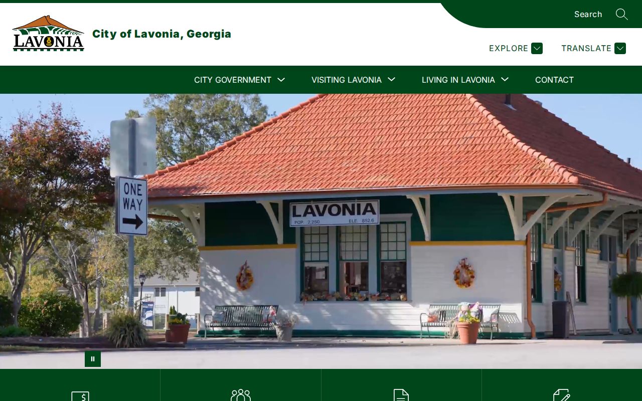 Captured Lavonia official website image assigned to the Royston manifest entry